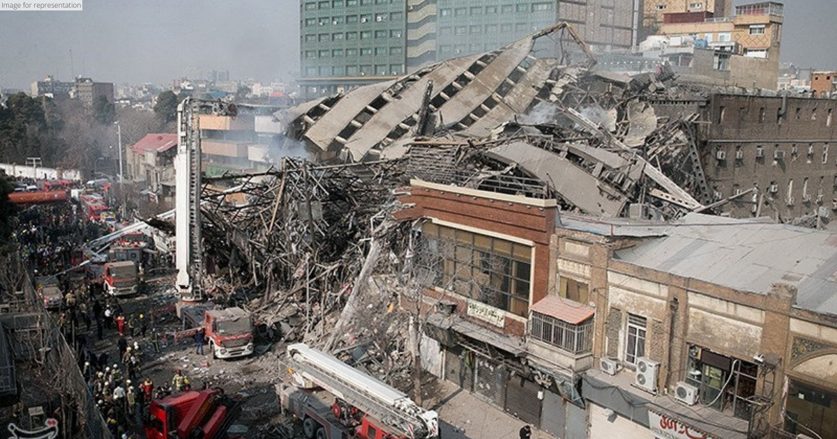 19 killed in commercial building collapse in Iran